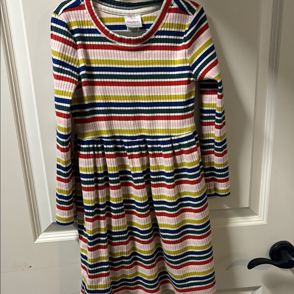 Hanna Andersson size 6-7 striped dress